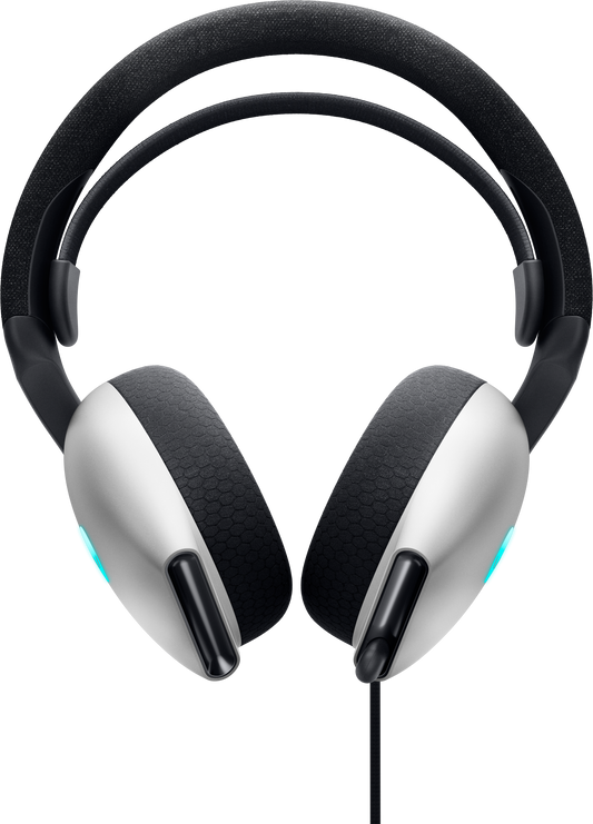 Dell Alienware AW520H RGB Wired Gaming Headset with Unidirectional Microphone - Lunar Light
