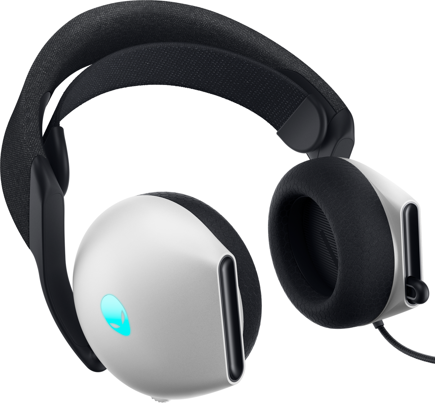 Dell Alienware AW520H RGB Wired Gaming Headset with Unidirectional Microphone - Lunar Light