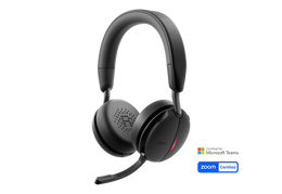 Dell WL5024 Pro Wireless Leatherette Headband Active Noise Cancellation Headset with Microphone - Black