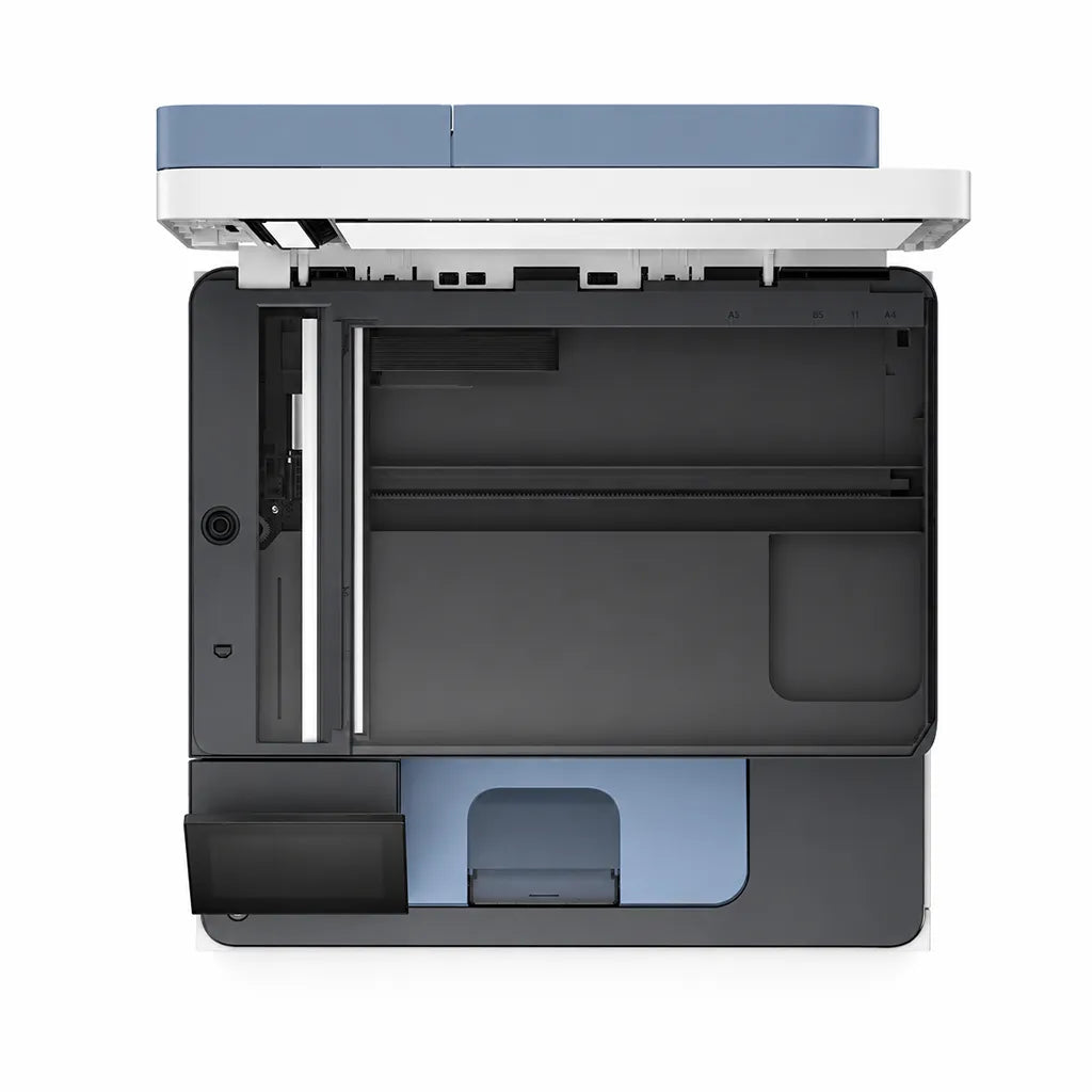 HP Color LaserJet Pro MFP 3303sdw colour laser printer showing paper tray and internal paper path -tpstech.in