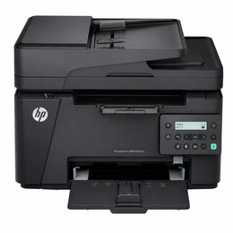 HP LaserJet Pro MFP M126SNW Plus 53X76A wireless monochrome laser multifunction printer front view with automatic document feeder.