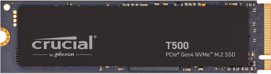 Crucial T500 500GB PCIe 4.0 x4 M.2 Internal SSD