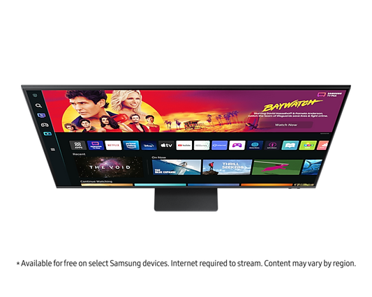Samsung LS43BM702UWXXL 43" UHD 60Hz Smart TV Experience with Smart Monitor