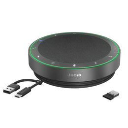 Jabra Speak2 75 UC 2775-419 Wireless Bluetooth Speakerphone with USB adapter and integrated connection cable -tpstech.in