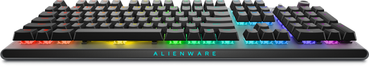 Dell Alienware AW920K Tri-Mode Bluetooth Wireless RGB Backlit Mechanical Gaming Keyboard - Dark Side of the Moon
