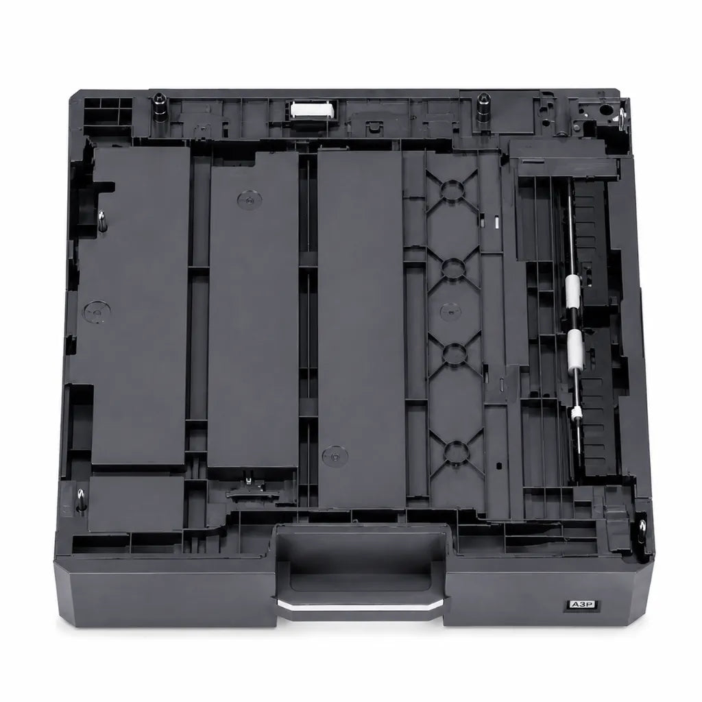 Top view of genuine Kyocera PF-480 optional 300 sheet paper feeder for TASKalfa A3 multifunction printers