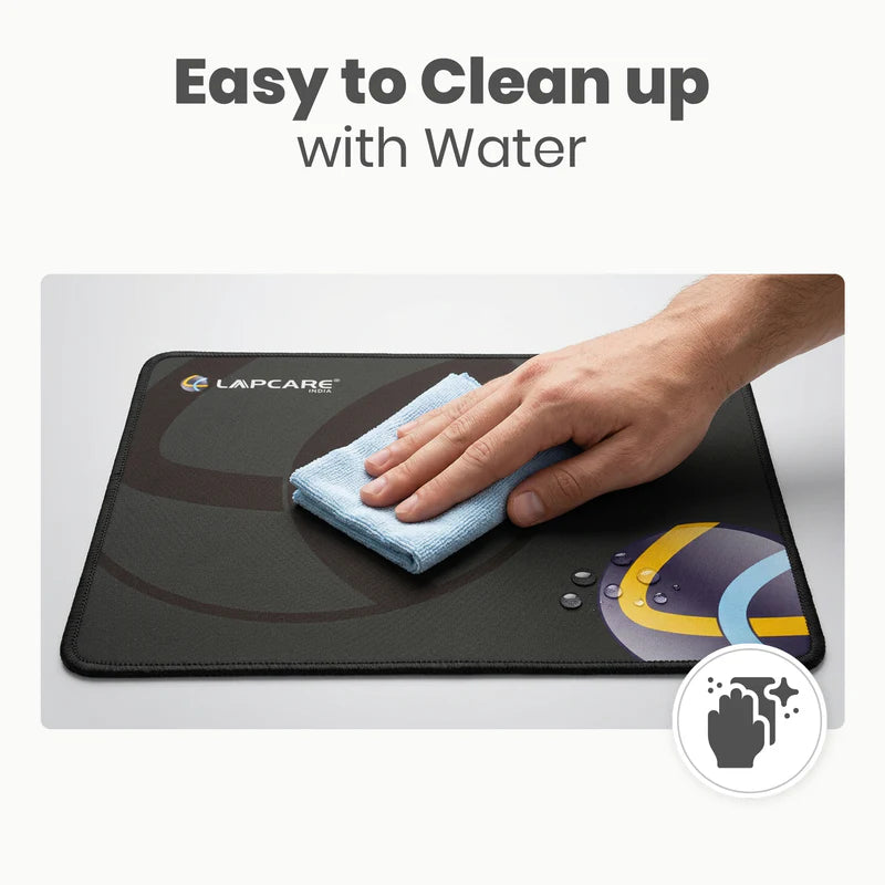 Lapcare LMP-204 sticky mouse pad easy to clean with water for hassle-free maintenance