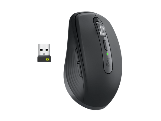 Logitech Master Series MX Anywhere 3S For Business Wireless Mouse - Black