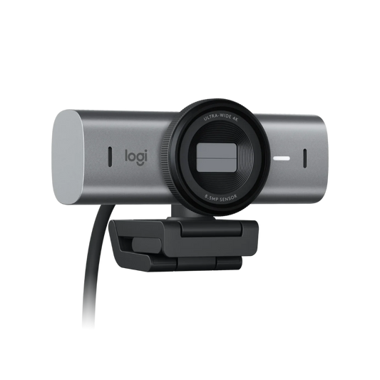 Logitech MX Brio 705 for Business 4K Webcam – AI Image Enhancement, 60fps, Privacy Shutter, USB-C