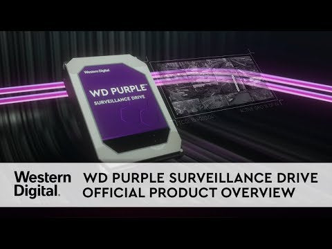 Western Digital Purple 1TB 3.5" SATA 6 Gb/s Internal Surveillance Hard Disk Drive