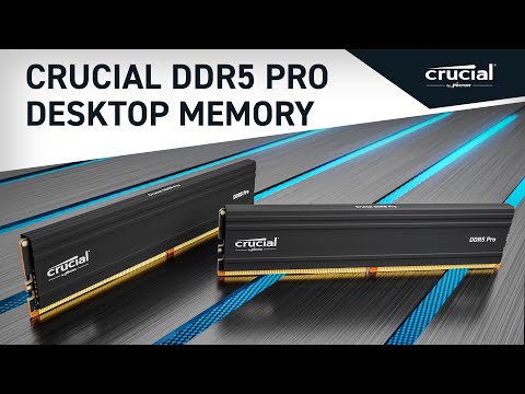 Crucial Pro 32GB DDR5 5600MHz CL46 Desktop Memory
