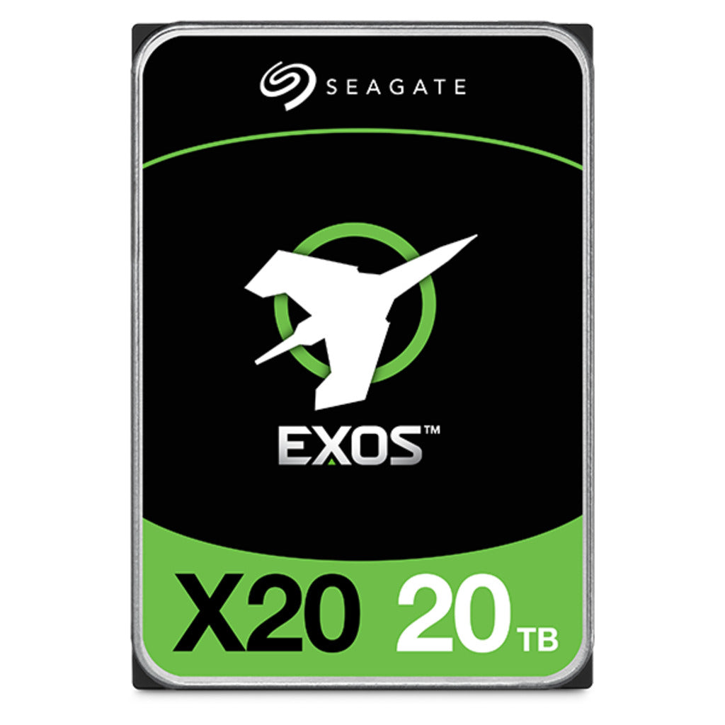 Seagate Exos X20 20TB 7200 RPM 3.5" SATA III 6Gb/s Enterprise Internal Hard Disk Drive