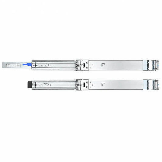 QNAP RAIL-A02-90 Kingslide Rail Kit for Rackmount NAS Servers front view showing dual server rails -tpstech.in