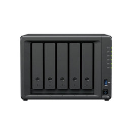 Synology DS1525neo+ 5-bay NAS storage server front view with five hot-swappable drive bays-tpstech.in