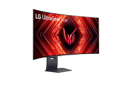 LG UltraGear 45GS95QE-B 45âł WQHD 240Hz OLED Curved Gaming Monitor