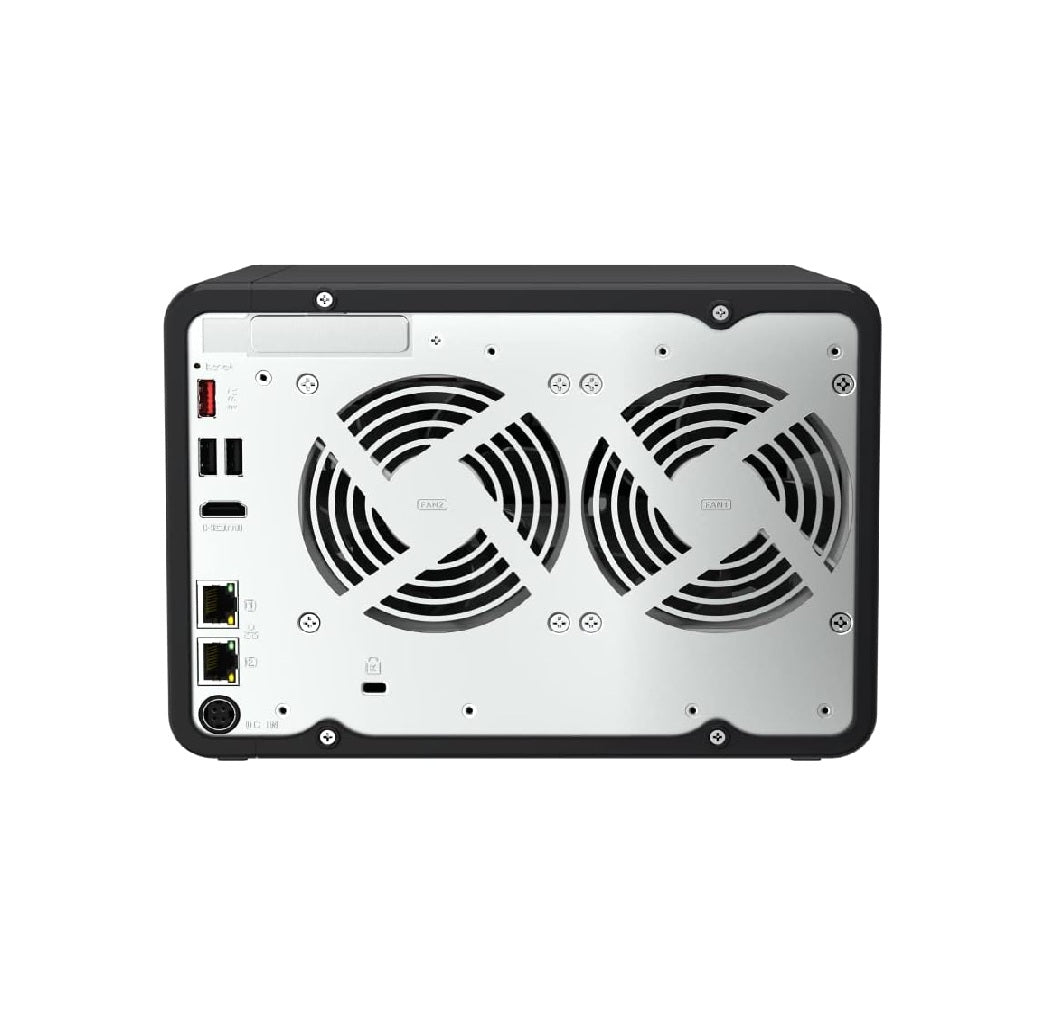 QNAP TS-664-8G Quad Core 6 Bay Desktop Network Attached Storage Enclosure - Black