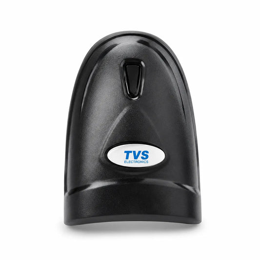 TVS Electronics BS-i201s WL Wireless 2D Barcode Scanner front view with ergonomic handheld design for retail and warehouse scanning -tpstech.in