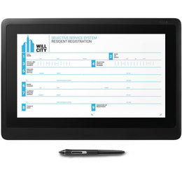 Wacom DTK-1660E 15.6″ 1080p FHD IPS Panel Interactive Premium Pen Display for Business - Black