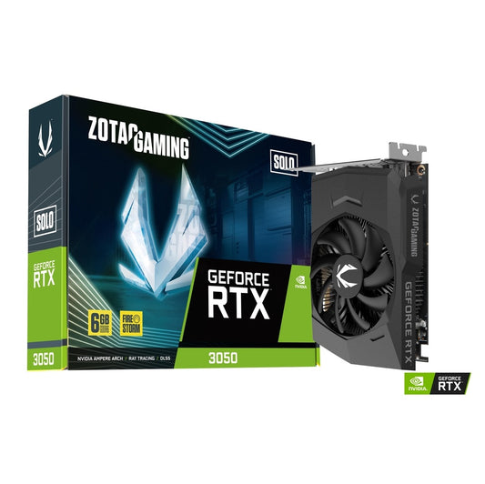 ZOTAC Gaming GeForce RTX 3050 ECO Solo 6GB GDDR6 Graphics Card