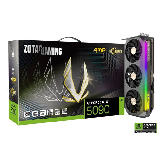 ZOTAC GAMING GeForce RTX 5090 AMP Extreme INFINITY 32GB DDR7 Graphics Card
