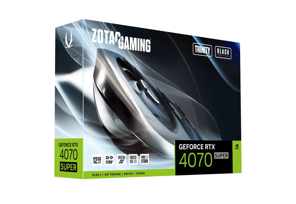 ZOTAC GeForce RTX 4070 SUPER Trinity 12GB Graphics Card - tpstech.in