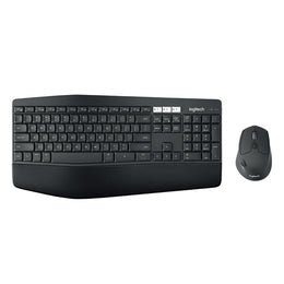 Logitech MK850 Multi Device Wireless Keyboard and Optical Mouse Combo - Black
