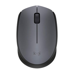 Logitech M171 2.4GHz Wireless Optical Ambidextrous Mouse - Grey