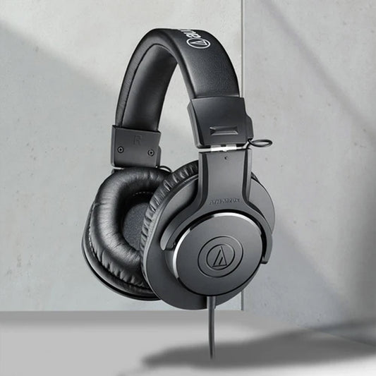 Audio-Technica ATH-M20x Professional Monitor Wired Headphone with 40mm Neodymium Driver