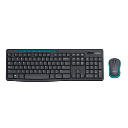 Logitech MK275 2.4 GHz Full-Size Wireless Keyboard and Mouse Combo