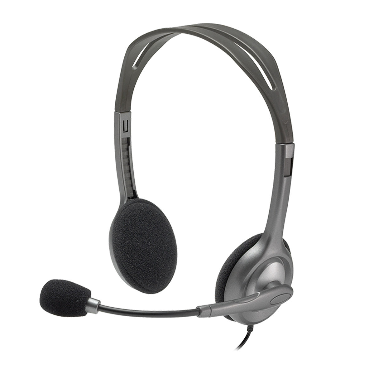 Mm Cheap Headset With Mic For Pc Logitech H110 Wired Dual Plug