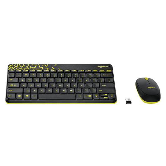 Logitech MK240 2.4GHz Nano Wireless Keyboard and Mouse Combo