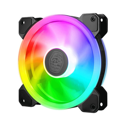Cooler Master MasterFan MF120 S3 120mm Case Fan with Triple Loop ARGB Lighting and Low Noise Design