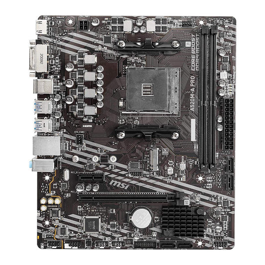 MSI A520M-A PRO AMD AM4 mATX Motherboard with Core Boost and Audio Boost