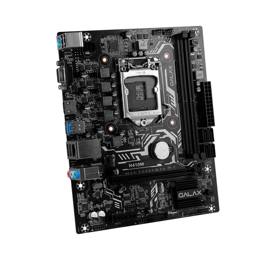 GALAX H410M Elite Intel LGA1200 Socket Motherboard with PCIe 3.0 HDMI and VGA