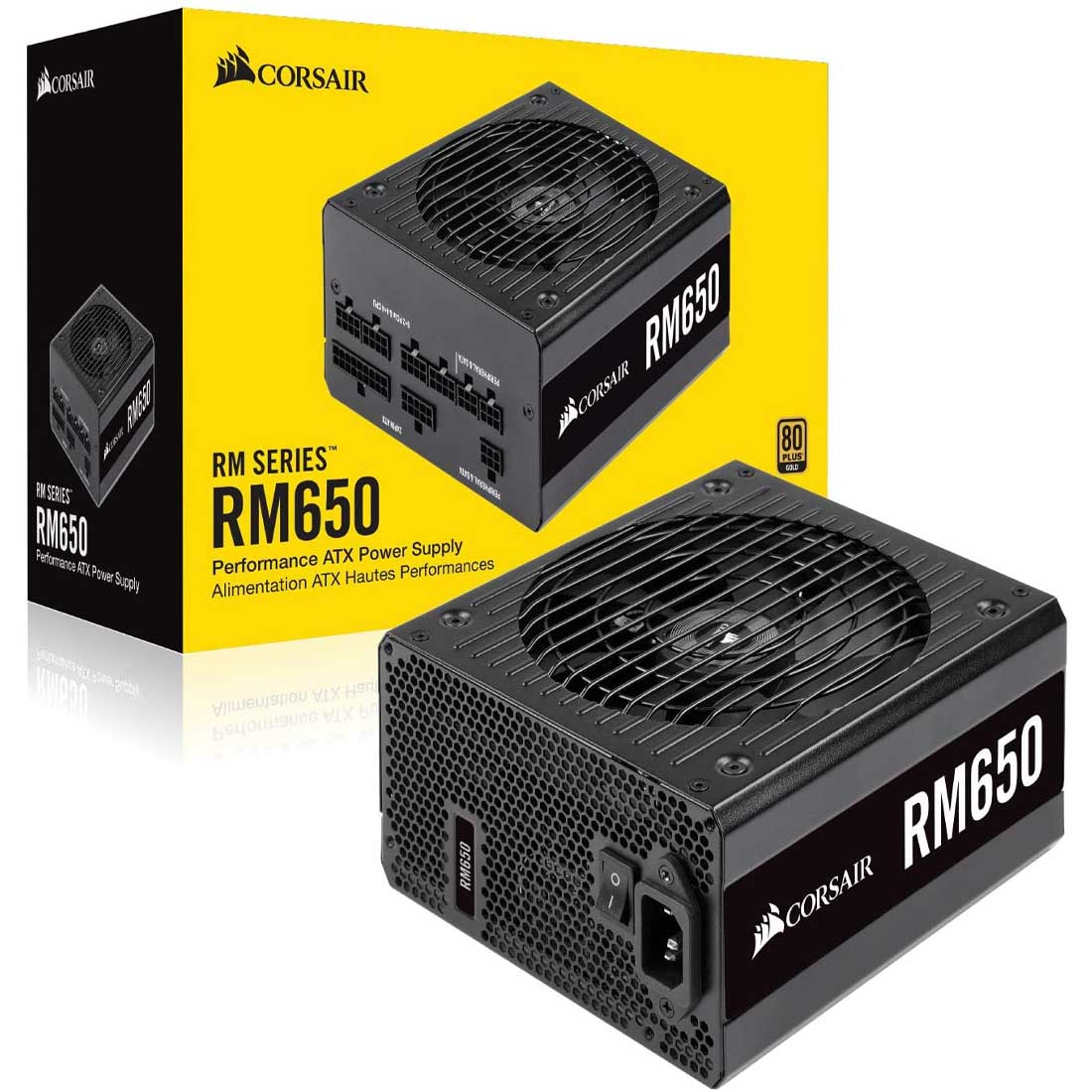 CORSAIR RM 650W Full Modular 80 Plus Gold SMPS Power Supply