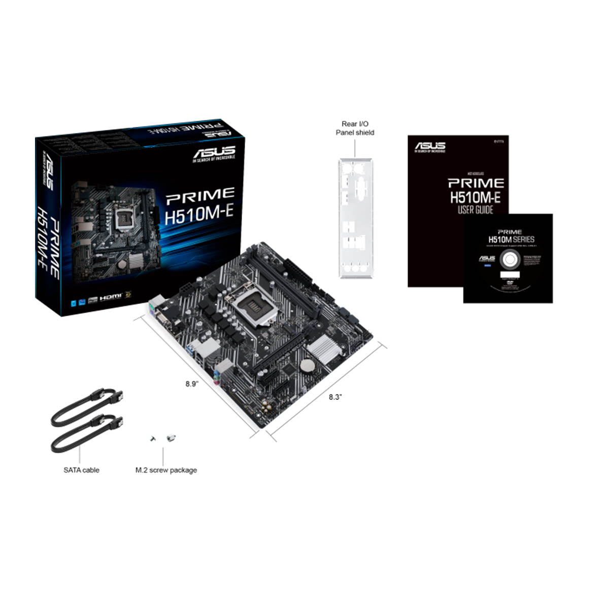 ASUS Prime H510M-E LGA 1200 DDR4 Micro-ATX Motherboard