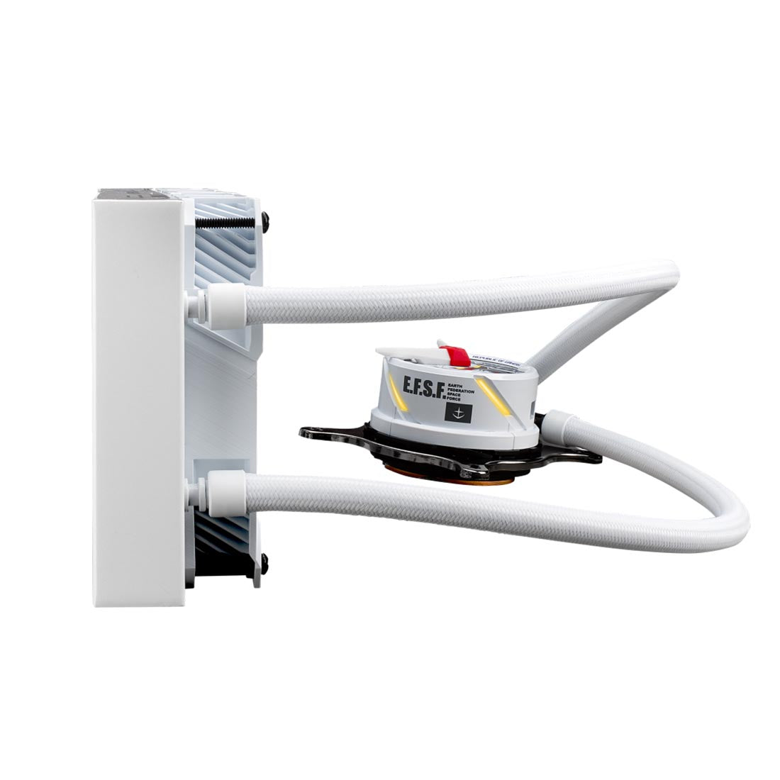 ASUS ROG STRIX LC 360 Gundam Edition AIO 360mm Liquid Cooler with Triple 120mm PWM Fans