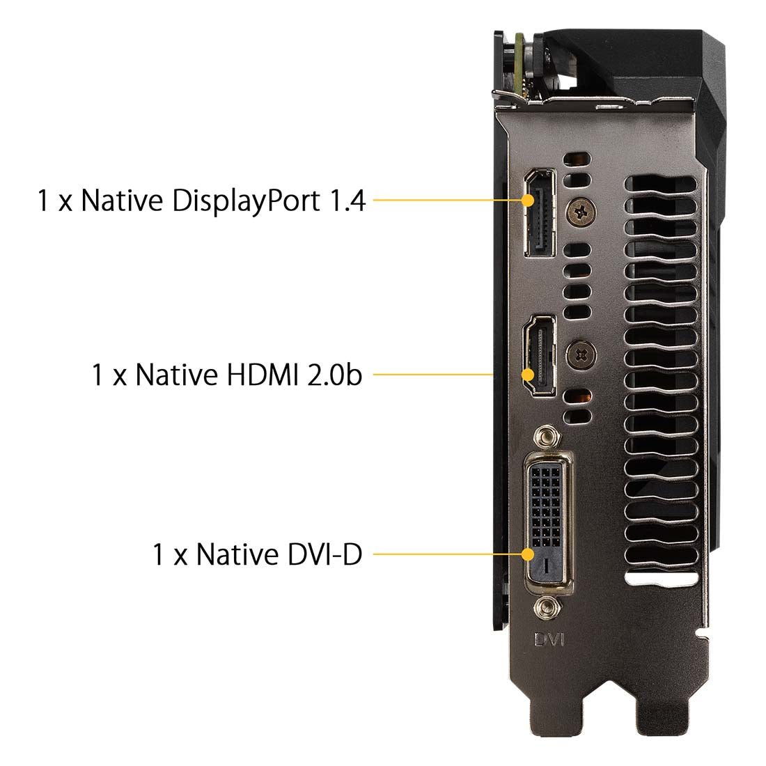 ASUS TUF Gaming GeForce GTX 1650 Super OC Edition GDDR6 4GB 128-Bit Graphics Card