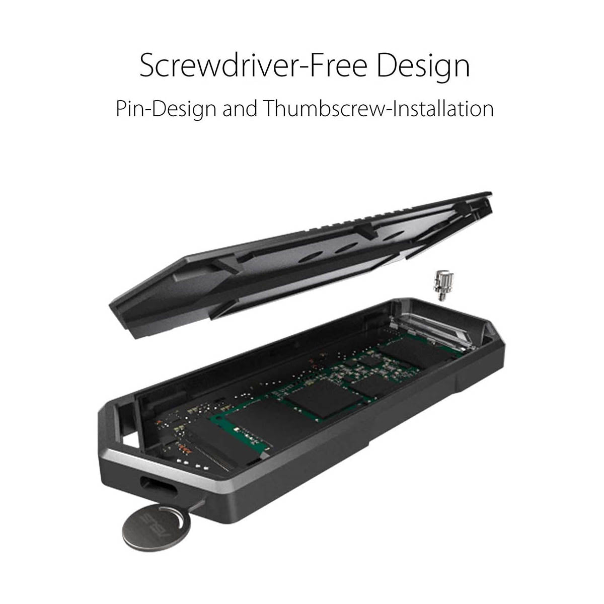 Asus ProArt PA27AC 27-inch Monitor bundled with ROG STRIX Arion M.2 SSD RGB Enclosure