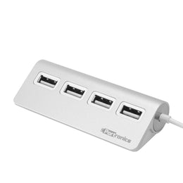 Portronics POR-717 MPort 24 USB 2.0 Hub with 4 USB Ports and Aluminum Build