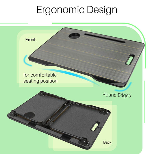 Portronics POR-1140 My Buddy One Multifunctional Laptop Folding Table