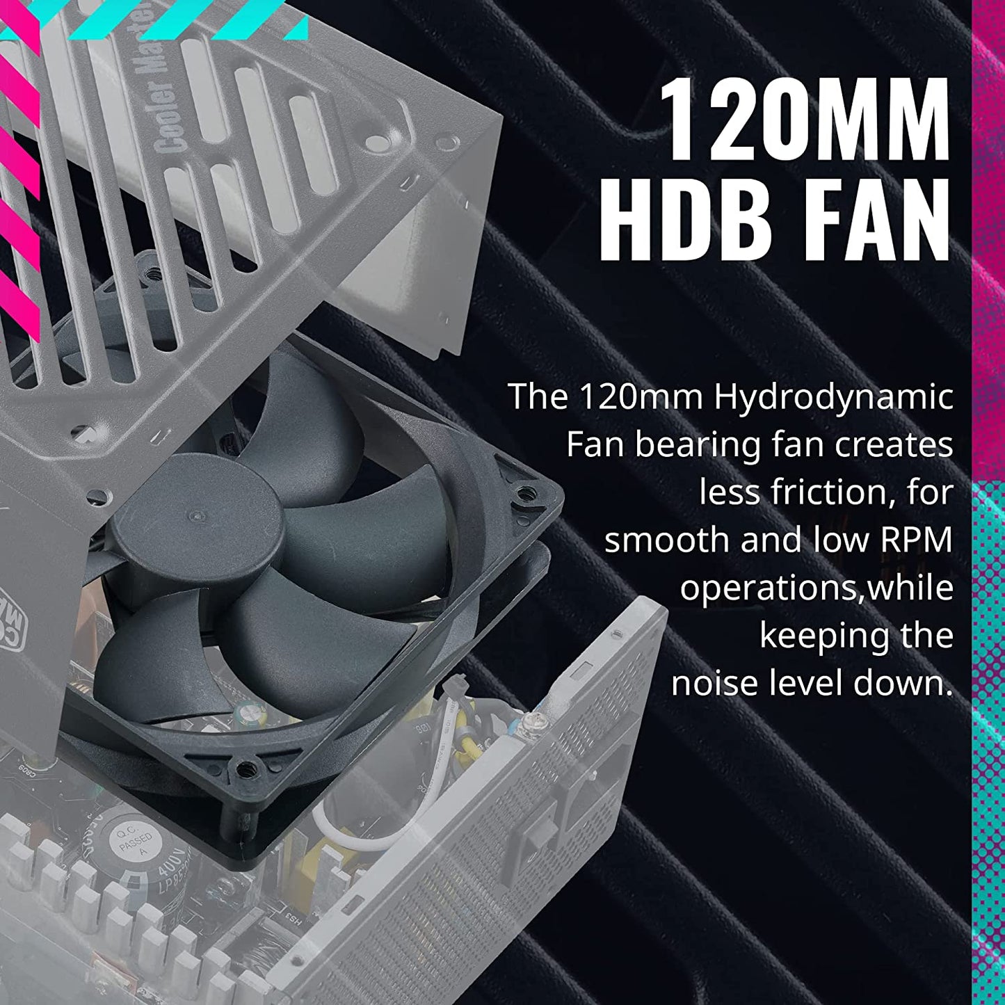 Cooler Master G800 Gold 800W Non-Modular 80 Plus Gold SMPS Power Supply