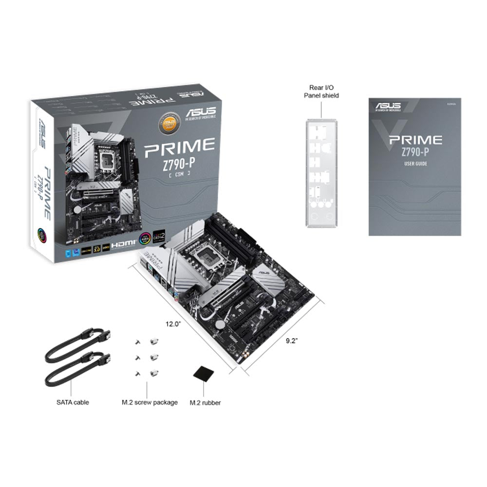 ASUS PRIME Z790-P-CSM DDR5 Intel Z790 LGA 1700 ATX Motherboard