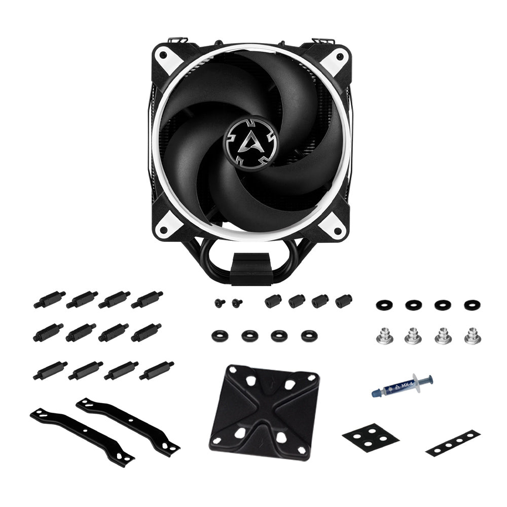 ARCTIC Freezer 34 eSports DUO Tower CPU Air Cooler with 120mm BioniX-P Fan - White