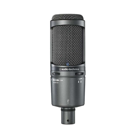 Audio-Technica AT2020USB+ Cardioid Condenser USB Microphone with Headphone Jack