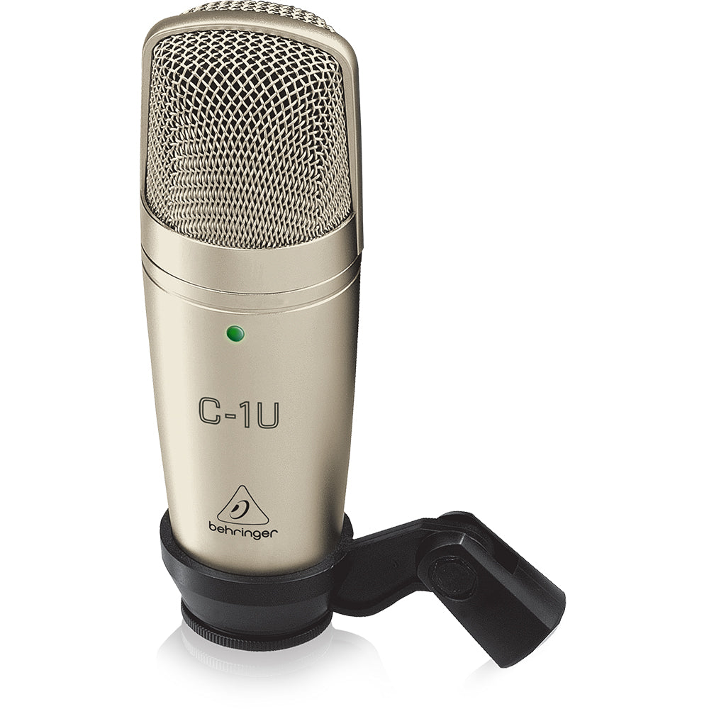 Behringer C-1U Studio Condenser Cardioid Microphone with USB Output