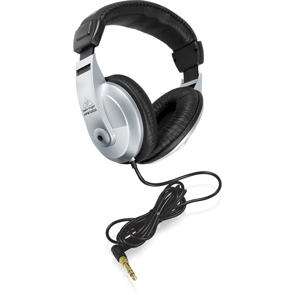 Behringer HPM1000 Over-Ear Wired Headset with 40mm Drivers and High Dynamic Range