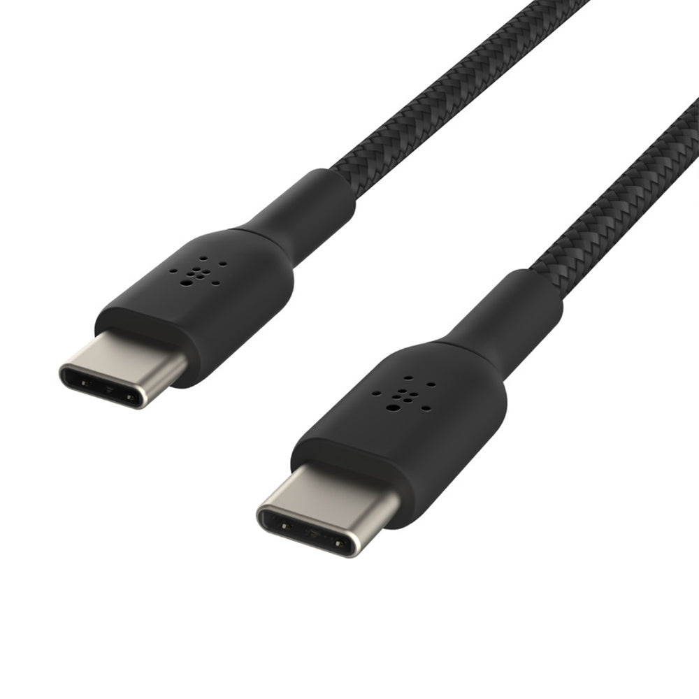 Belkin Boost Charge Braided 1 Meter USB-C to USB-C Cable - Black