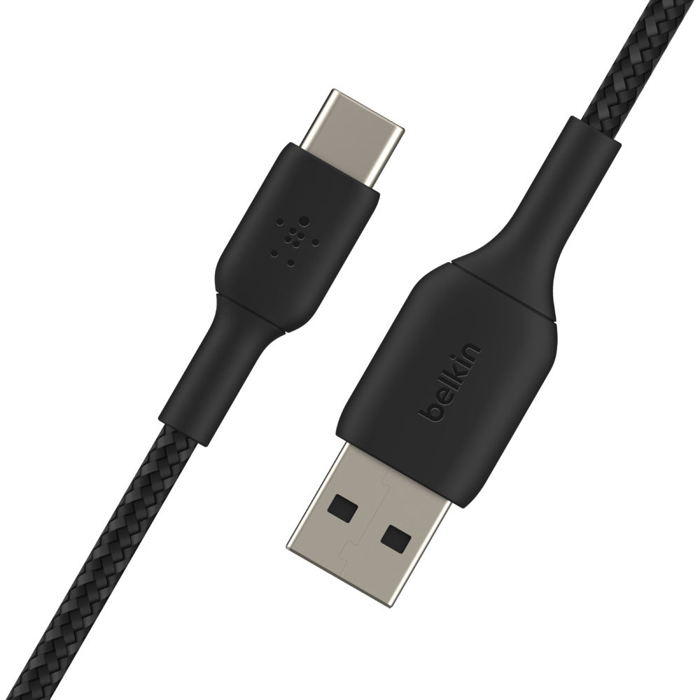 Belkin Boost Charge 1 Meter Braided USB-C to USB-A Cable - Black