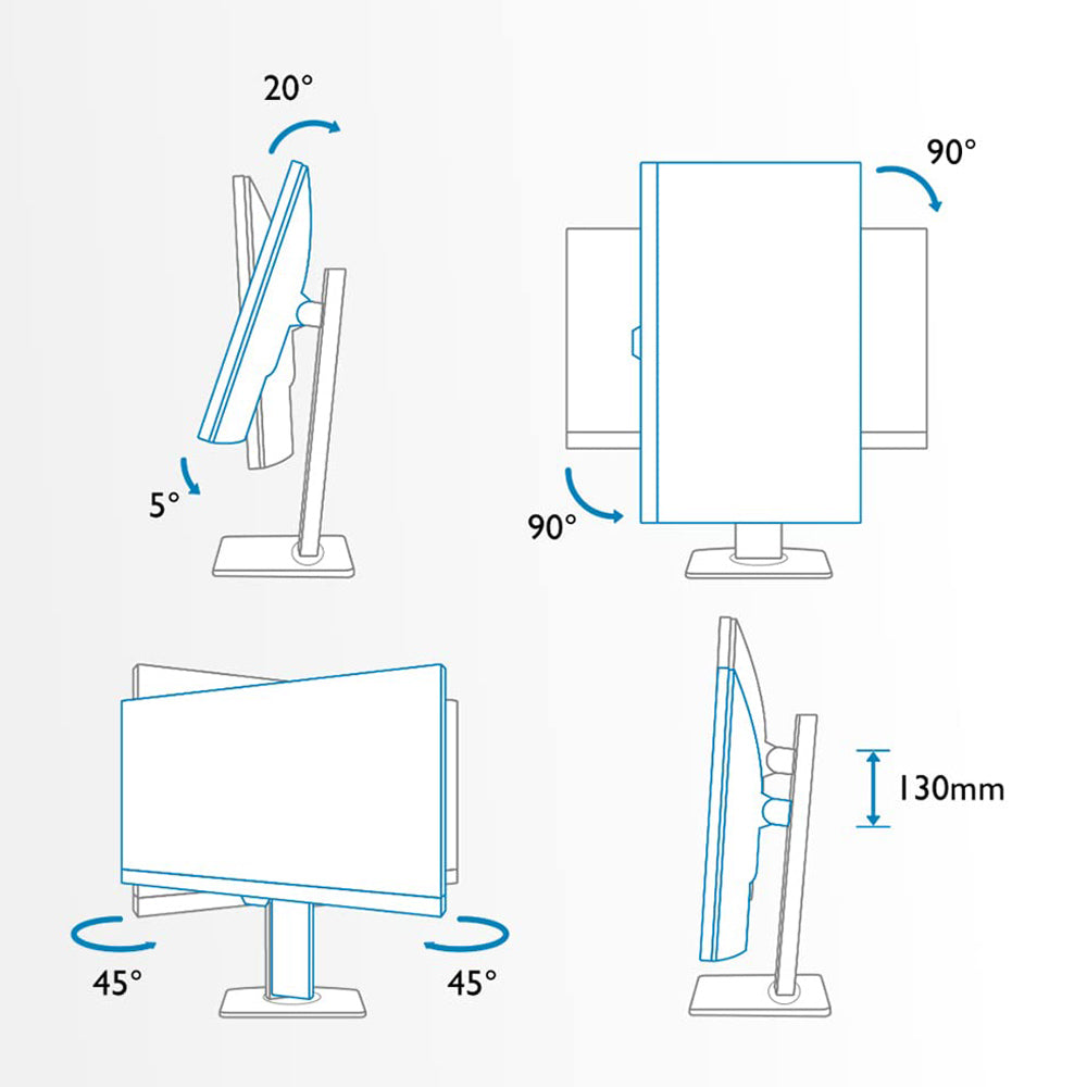 BenQ GW2485TC 24-inch Full-HD IPS Monitor with USB-C and Microphone